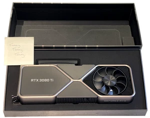 NVIDIA GeForce RTX 3080 Ti Founders Edition 12GB GDDR6X Graphics Card *PERFECT* - Afbeelding 1 van 9