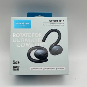 Écouteurs Soundcore Sport X10 Workout Sport - Noir - Photo 1 sur 3