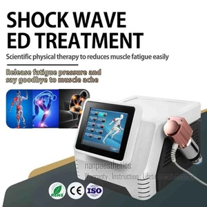 2in1 ESWT Pneumatic + Electromagnetic Shock Wave Therapy Machine ED Pain Relief - Picture 1 of 13