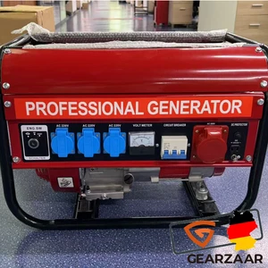 7,5PS Notstromaggregat Generator Benzin Stromerzeuger 4-Takt 6500 Watt CE - Bild 1 von 16