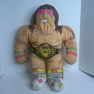 Vintage ‘90 Tonka Ultimate Warrior WWF WWE Wrestling Buddies Pillow Buddy Plush - Picture 1 of 14