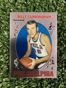 Billy Cunningham 1996 Topps ‘69 RC Reprint Philadelphia 76ers Free Shipping! - Picture 1 of 2