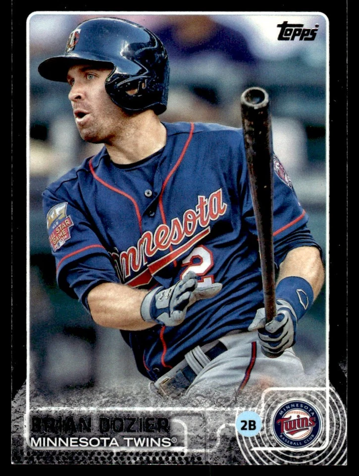 2015 Topps Black Brian Dozier 23/64 Minnesota Twins #259 - Image 1 of 2