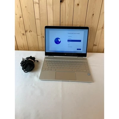 HP Spectre x360 Convertible 13-ac0XX, 256 GB, Plateado, ¡Pantalla agrietada! Foto 1 de 4