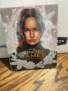 The Hunger Games: 4 Movie Collection (4K Ultra HD, 2023) Steelbook - New Sealed - Picture 1 of 2