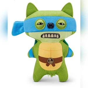 Nickelodeon TMNT Leonardo Fuggler Peluche Tartaruga Ninja EDIZIONE LIMITATA da collezione - Foto 1 di 6