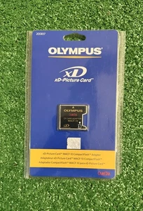 Olympus MACF-10 Camedia xD to CF Card Adapter Tested Free S&H - Picture 1 of 4