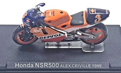 IXO Deagostini 1:24 Honda NSR500 Alex Criville 1999 Modelo Moto Moto Foto 1 de 4