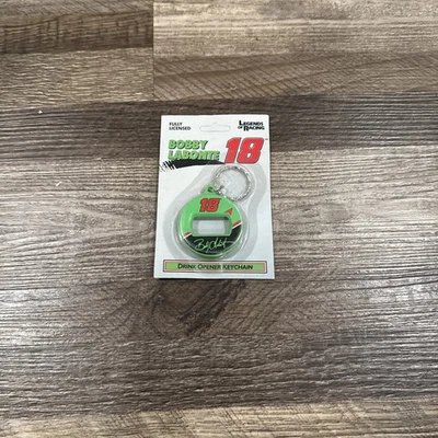 Legends of Racing Bobby Labonte #18 Abridor de Bebidas Llavero/Anillo Nascar Coleccionar Foto 1 de 3