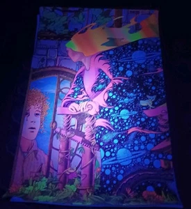 1970's high tide blacklight poster brad johannson G+ Con Please See ALL Pics - Picture 1 of 16
