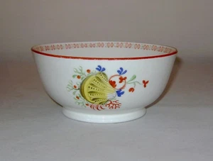 Machin Porcelain 6 inch Bowl in the Shell Pattern ( #2082) C.1805 - Picture 1 of 8