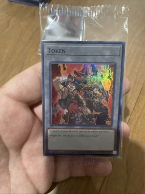 Axel & Volcanic Doomfire Yugioh SEALED TOKEN PROMO TKN5-EN033 +Bonus FREESHIP! - Image 1 of 4