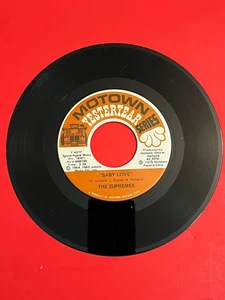The Supremes - BABY LOVE / Where Did Our Love Go - 7" 45rpm Reissue(1972) Motown - Picture 1 of 3