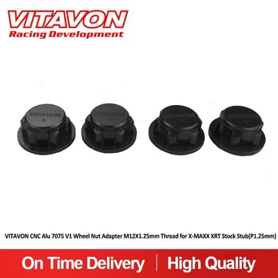 Vitavon V1 Wheel Nut Adapter M12X1.25mm Thread For X-MAXX XRT Stock Stub - Image 1 of 4