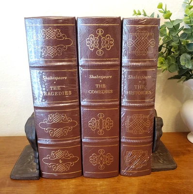 EASTON PRESS William Shakespeare The Comedies Tragedies & Histories FINE SEALED! - Image 1 of 3