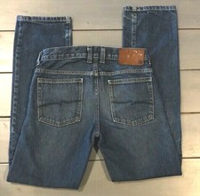 QUICKSILVER Jeans Blue Denim Straight Men's Regular Fit Size 27