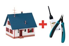 Faller 195601 H0 Promotional Set Craft House (White/Grey) #NEW in Original Packaging##