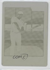 2007 Bowman Chrome Prospects Printing Plate Yellow 1/1 Jason Taylor #BC2 4r3