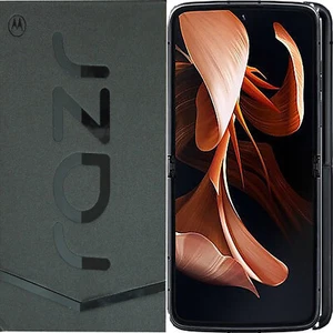 Motorola Razr 2022 5G Satin Black 256GB + 8GB Dual-SIM Factory Unlocked Global - Zdjęcie 1 z 11