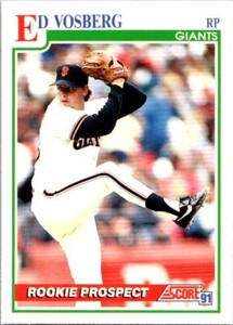 1991 Score #757 Ed Vosberg
