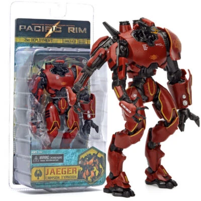 NECA Pacific Rim Jaeger Crimson Typhoon 7" Luxurious Robot Action Figure Model - Image 1 of 4