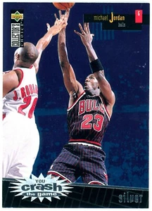 1996-97 Collector's Choice - Prize Crash the Game Silver - MICHAEL JORDAN - #R30 - Picture 1 of 2