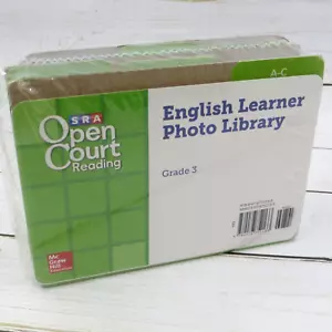 Grade 3 Open Court Reading Card Set English Learner Photo Library SRA McGraw - Imagen 1 de 5