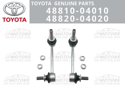 TOYOTA Genuine TACOMA 2005-23 Front Stabilizer Sway Bar Links LH RH Set New - Image 1 of 4