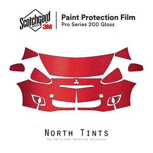 Mitsubishi Mirage 2014-2016 3M PRO Series PreCut Paint Protection Film Clear Bra - Picture 1 of 6