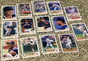 Lote de 14 tarjetas coleccionables de béisbol Boston Red Sox - Imagen 1 de 6