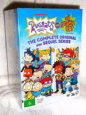 Rugrats: The Complete Series / All Grown Up!: The Complete Series (DVD, 2025) NE - Image 1 of 4