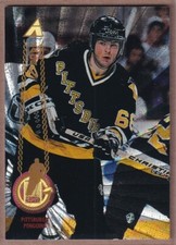1994-95 Pinnacle Rink Collection #98 Jaromir Jagr - Pittsburgh Penguins