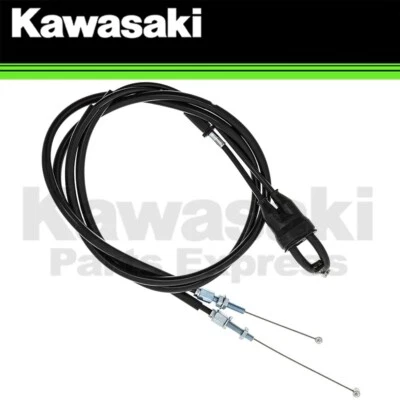 NUEVO 2017-2024 GENUINO OEM KAWASAKI KX250 CABLE DE ACELERADOR KX252 X F 54012-0637 Foto 1 de 4