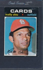1971 Topps #720 Matty Alou Cardinals VG *982 - Bild 1 von 1