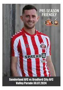 SUNDERLAND v BRADFORD CITY England 30 July 2024 Friendly FAN edition - Picture 1 of 1