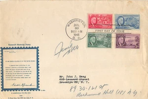 930-33 Franklin D. Roosevelt, unknown cachet on 9" by 6" cover [36843] - Picture 1 of 1