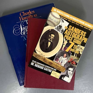 3 AUTOGRAPH / SIGNATURE BOOKS by Charles Hamilton, Ray Rawlins, & Richard Saffro - Imagen 1 de 10