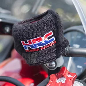 1x Calcetín Depósito Grande HRC Negro Para Honda CBR Cubierta Banda de Sudor - Imagen 1 de 2
