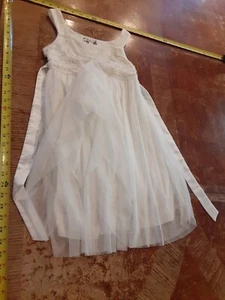 Girl's Speechless White Lace Sleeveless Halter Dress size 10 #S9 - Picture 1 of 3