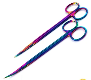 KELLY scissors 18 cm pointed Dental seam surgical - Picture 1 of 12