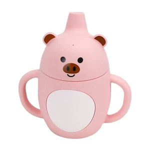 Cartoon Animal Silicone Toddler Sippy Cup | BPA-Free | Food Grade Silicone - Picture 1 of 20
