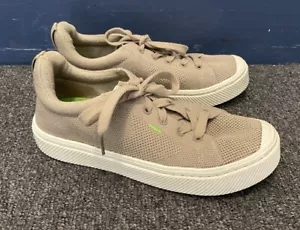 Cariuma Beige Taupe Oca Canvas Sneakers Sz 6 - EUC! - Picture 1 of 8