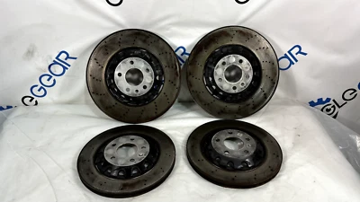 2018-2023 OEM Front 375mm & Rear 330mm Drilled Brake for Audi RS5 Sportback SET - Image 1 of 4