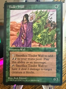 Tinder Wall Ice Age MTG Magic the Gathering - Picture 1 of 2