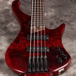 Ibanez EHB1505-SWL Stained Wine Red Low Gloss Limited Model 5-String Bass - Picture 1 of 10