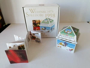 Hutschenreuther Boîte de Jeux Boîte à Musique 1998 Première Édition + Ovp (Mon - Picture 1 of 5