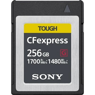 Brand New Unused Sony 256GB CFexpress Type B Tough Memory Card CEB-G256 Nikon - Image 1 of 2