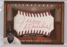 2005 Upper Deck Sweet Spot Classic Signatures Juan Marichal #MA Auto HOF
