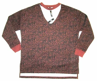 Victoria's Secret Sport Leopardo Cuello Correa Sudadera Túnica TALLA GRANDE S NUEVO CON ETIQUETAS Foto 1 de 4