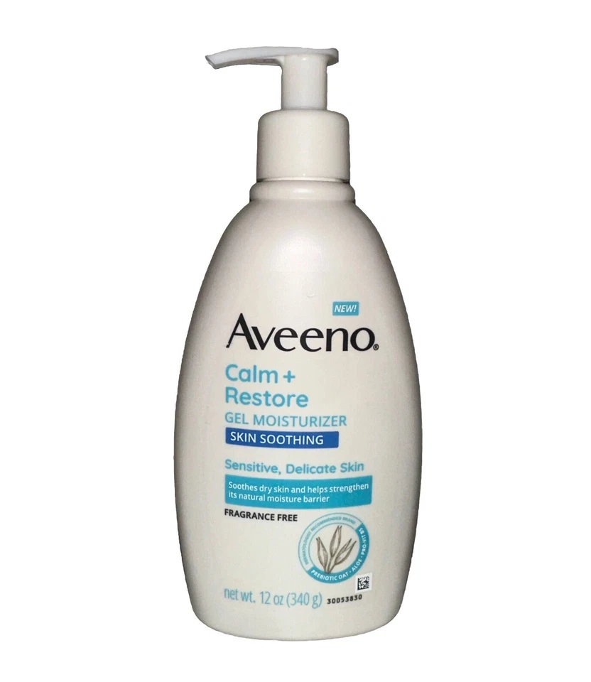 Aveeno Calm + Restore Oat Repairing Lotion Fragrance Free 12 OZ - Image 1 of 1